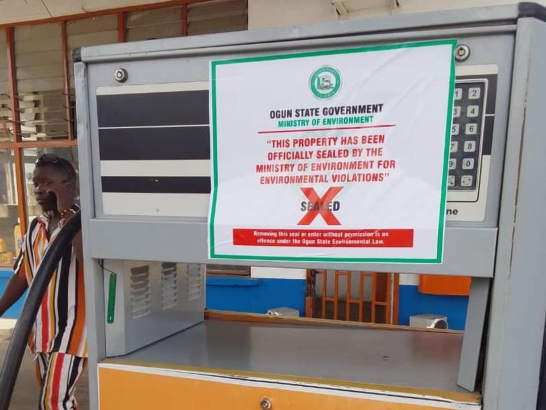 Ogun Govt Shuts Two Fuel Stations Over Lack of Public Conveniences